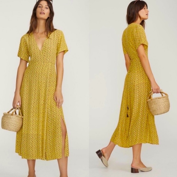 Faithfull The Brand Leila Dress - Picture 1 of 6